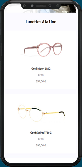 E-commerce Declerck Optique